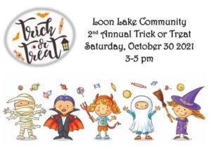 loon lake trick or treat